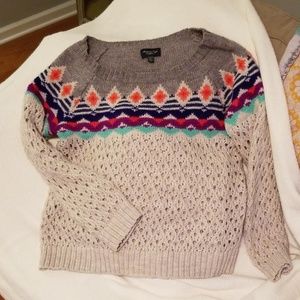 Knit sweater